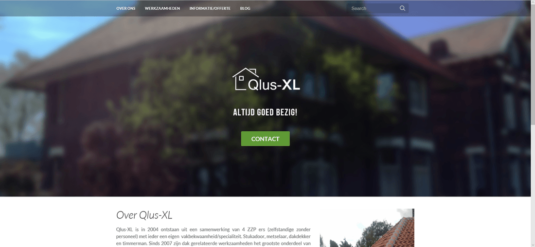 Website Qlus XL